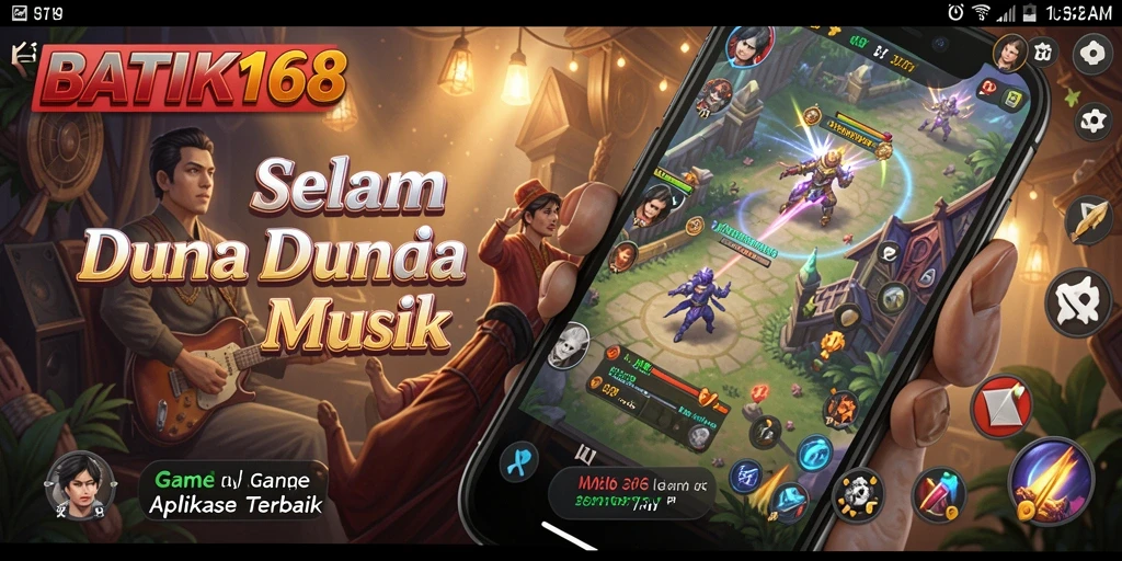 Tampilan utama BATIK168 menghadirkan keseruan bermain musik dan tantangan.
