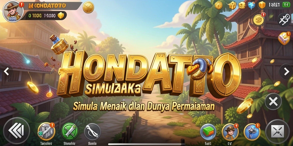 Gameplay HONDATOTO yang seru dan mendebarkan.