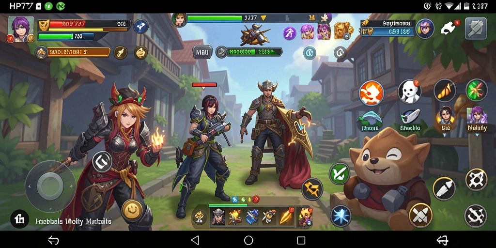 Screenshot HP777 menunjukkan antarmuka yang sederhana dan efektif dalam mengelola utilitas.