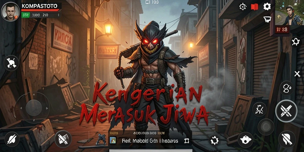 Gameplay <strong>KOMPASTOTO</strong> yang menegangkan dan misterius.