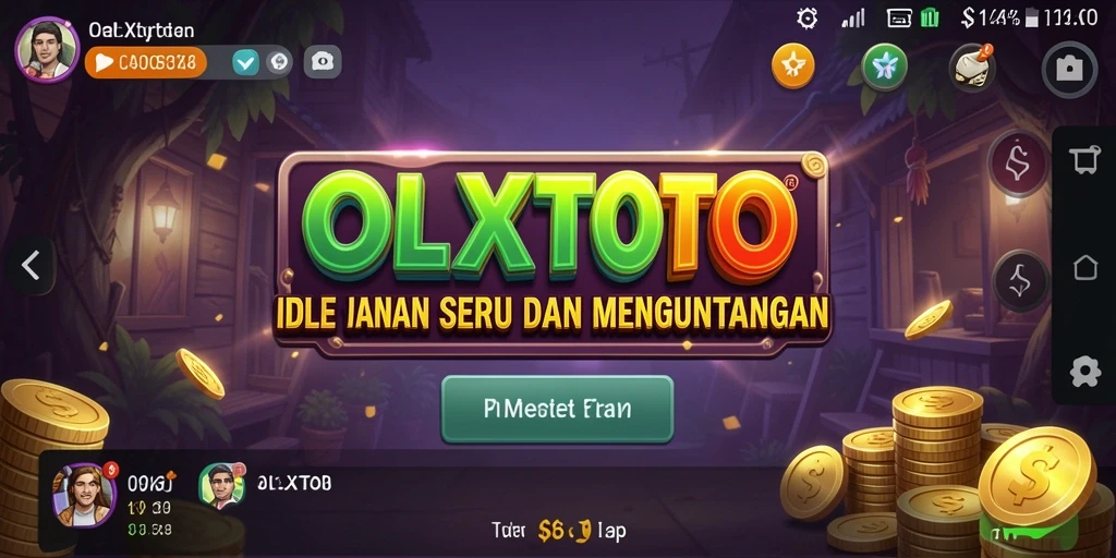 Screenshot utama OLXTOTO menampilkan gameplay yang menarik dan interaktif.