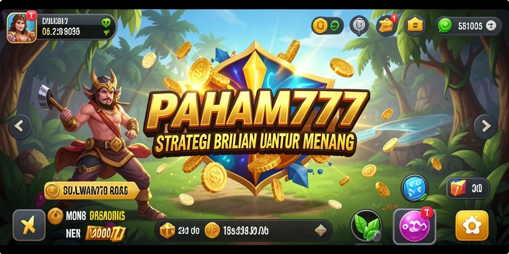 Tampilan utama gameplay PAHAM777 dengan aksi strategi yang mendebarkan.