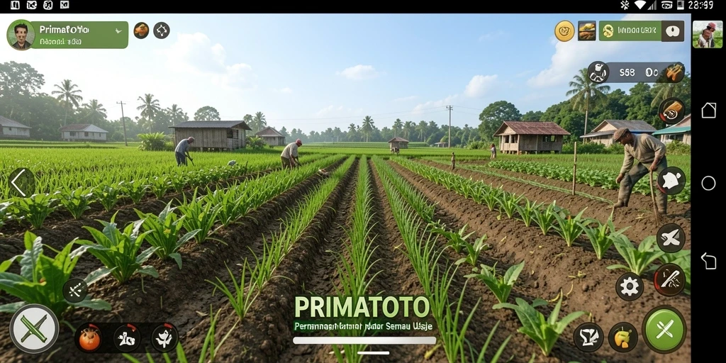 Tampilan gameplay PRIMATOTO yang menarik dan seru.