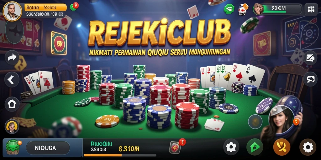 Tampilan gameplay seru dan menegangkan di REJEKICLUB.